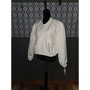 Women's Boxy Cut Bomber Jacket NWT Size XL